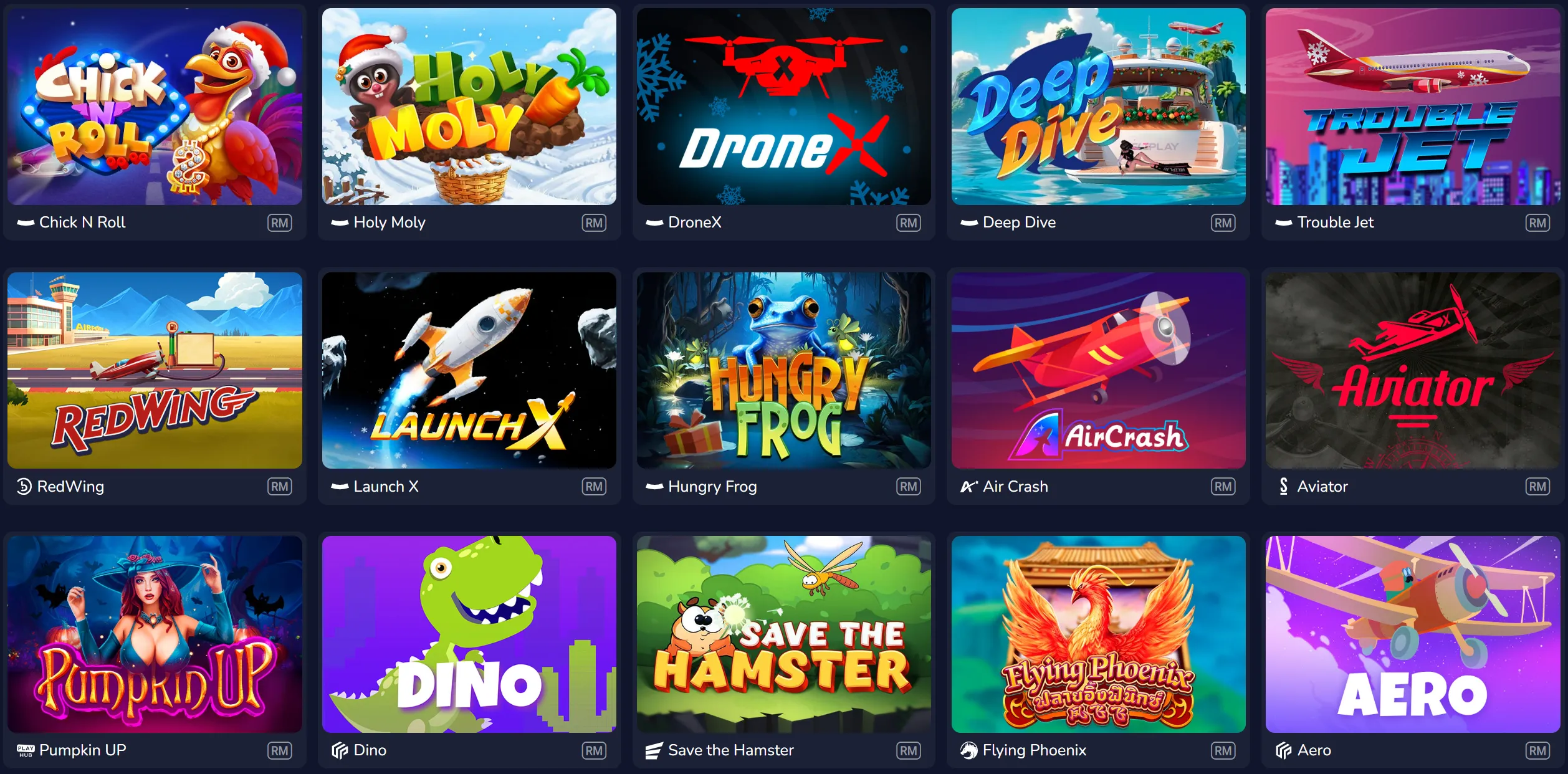 pat casino crash games