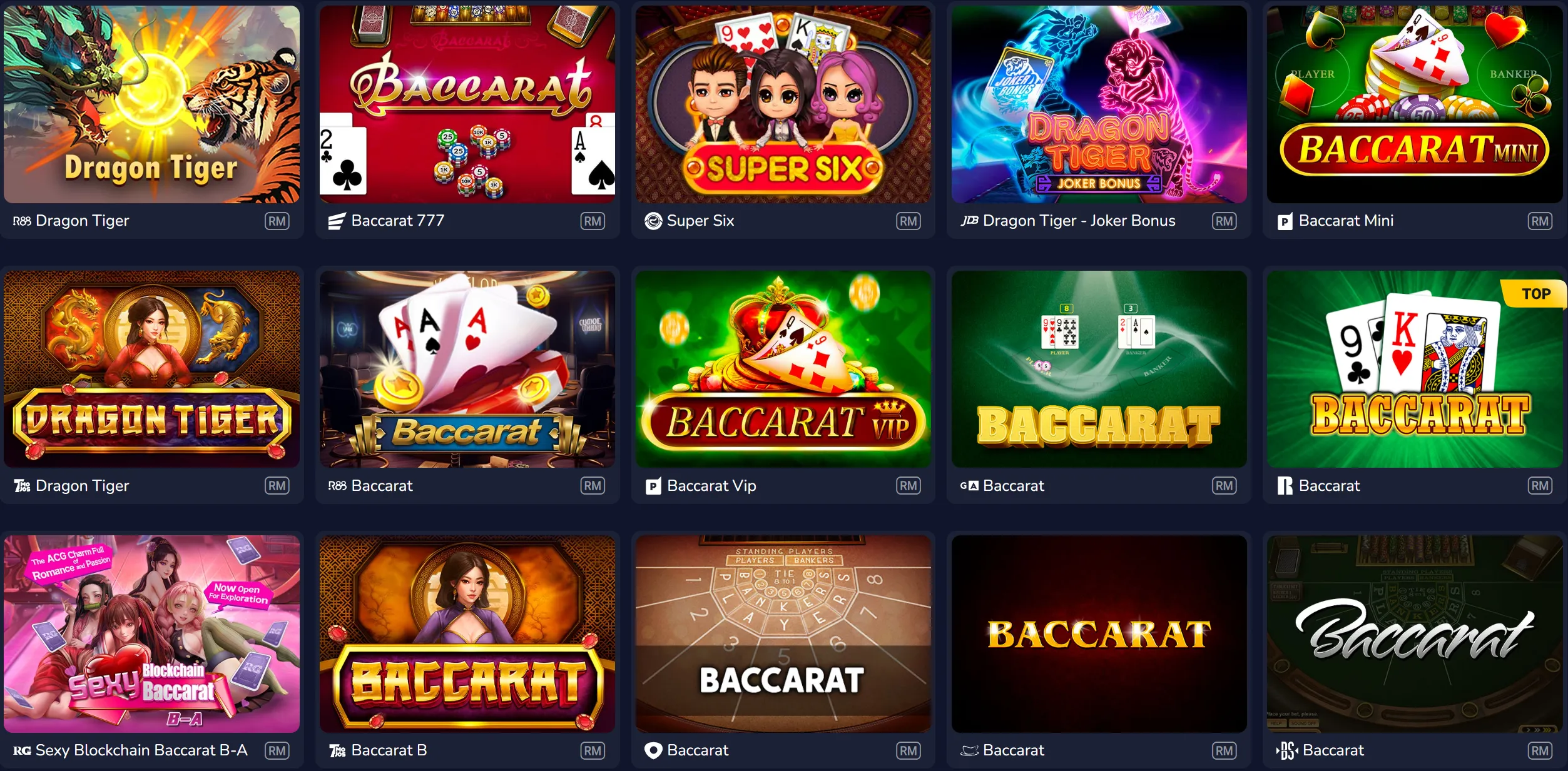 pat casino table games